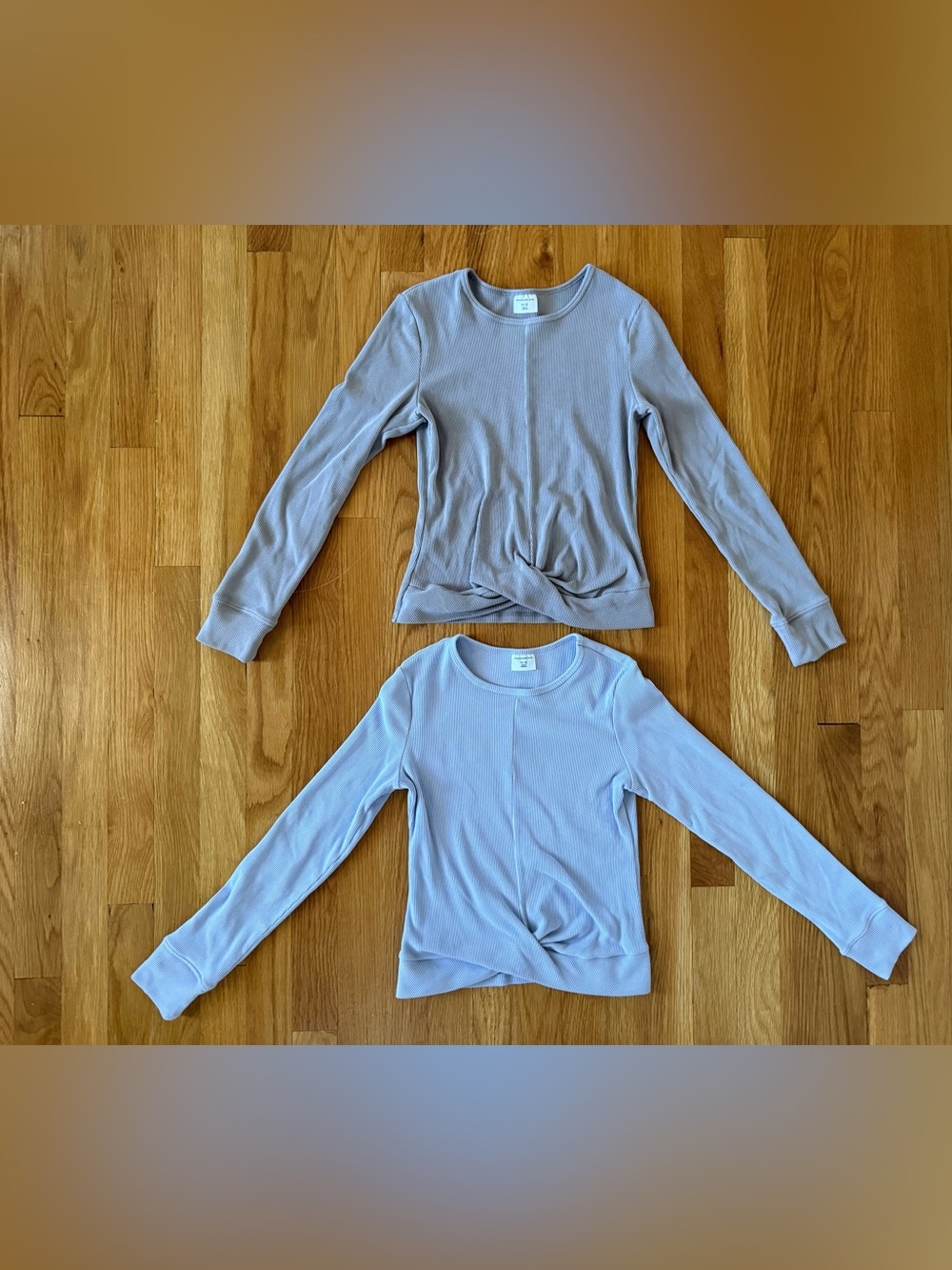 abercrombie kids Long Sleeve Twist-Hem Tops